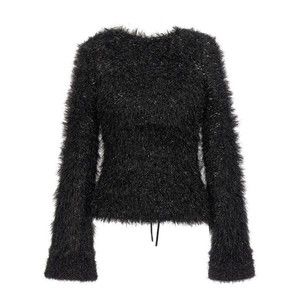 Victoria Beckham Cut-Out Lurex Sweater - NWT